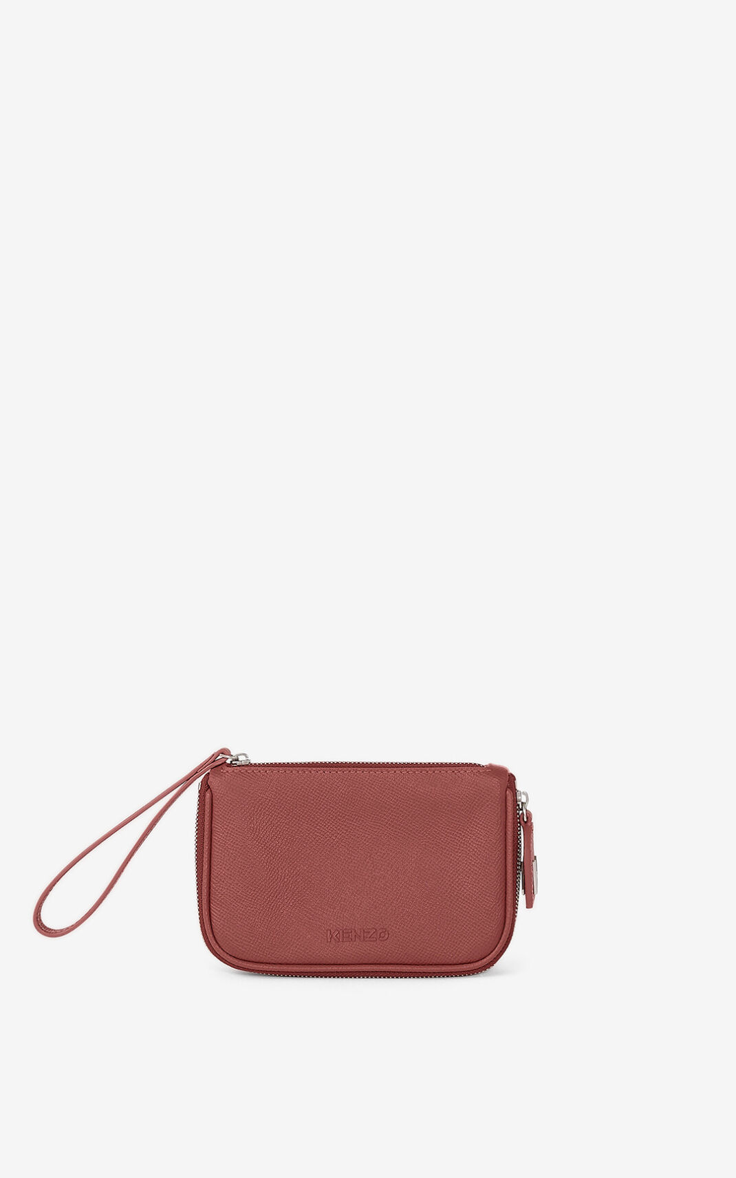 Kenzo Kompact small grained Läder Kuvertväska Dam | 75249-ASNF